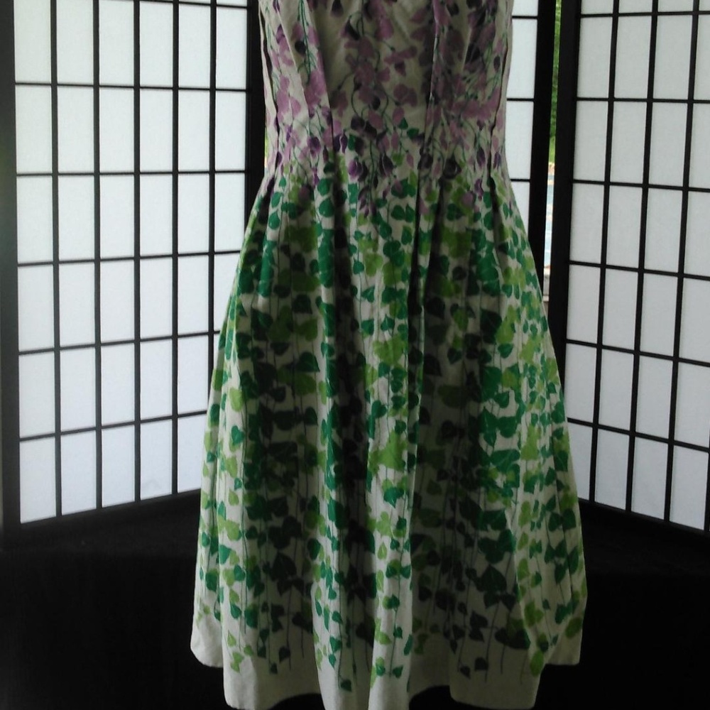 Anthropologie She Who Is Beautiful cotton sundress